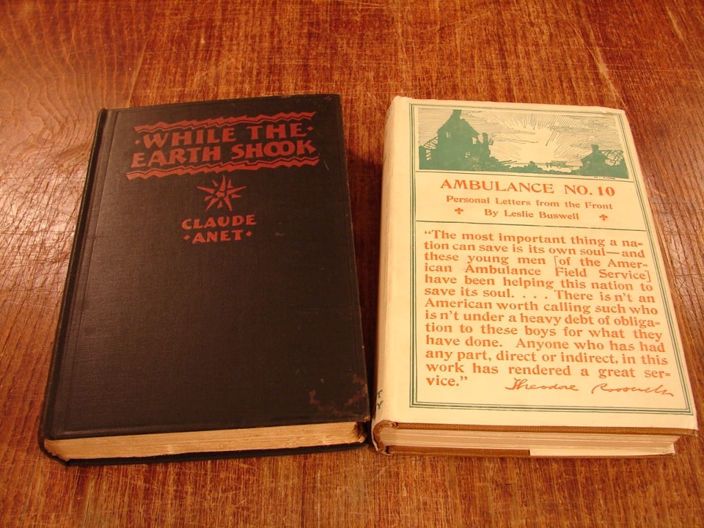 Lot of two WWI books - 2