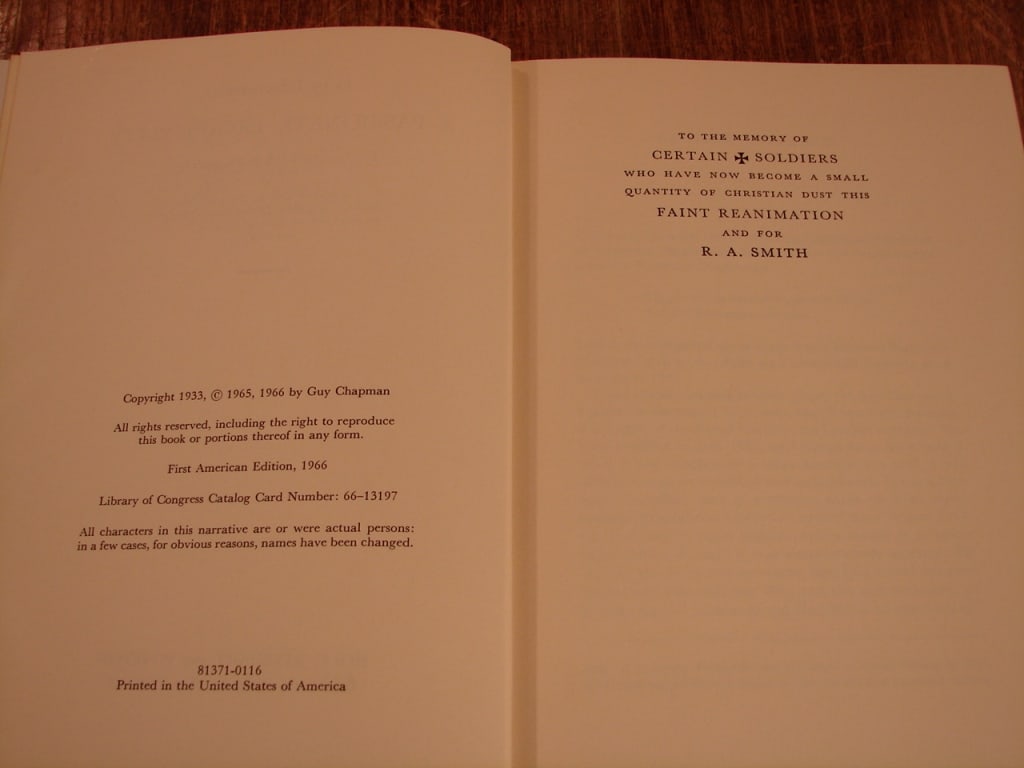 Lot of 2 novels about the Great War -WWI - 7