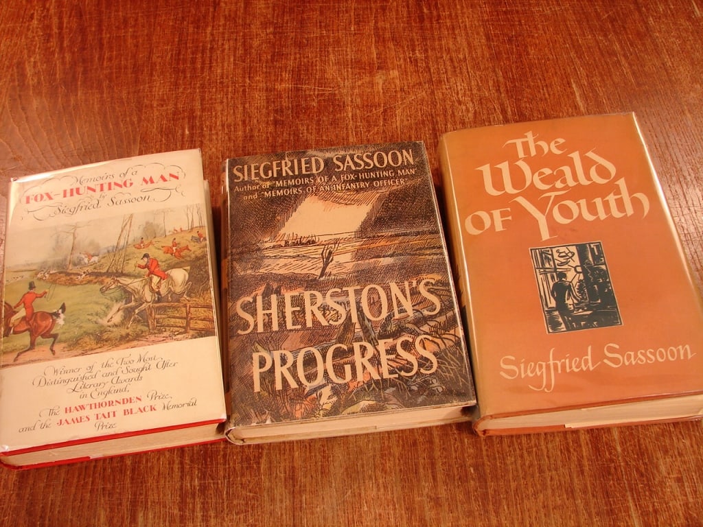 Lot of three first edition Siegfried Sassoon books - 2