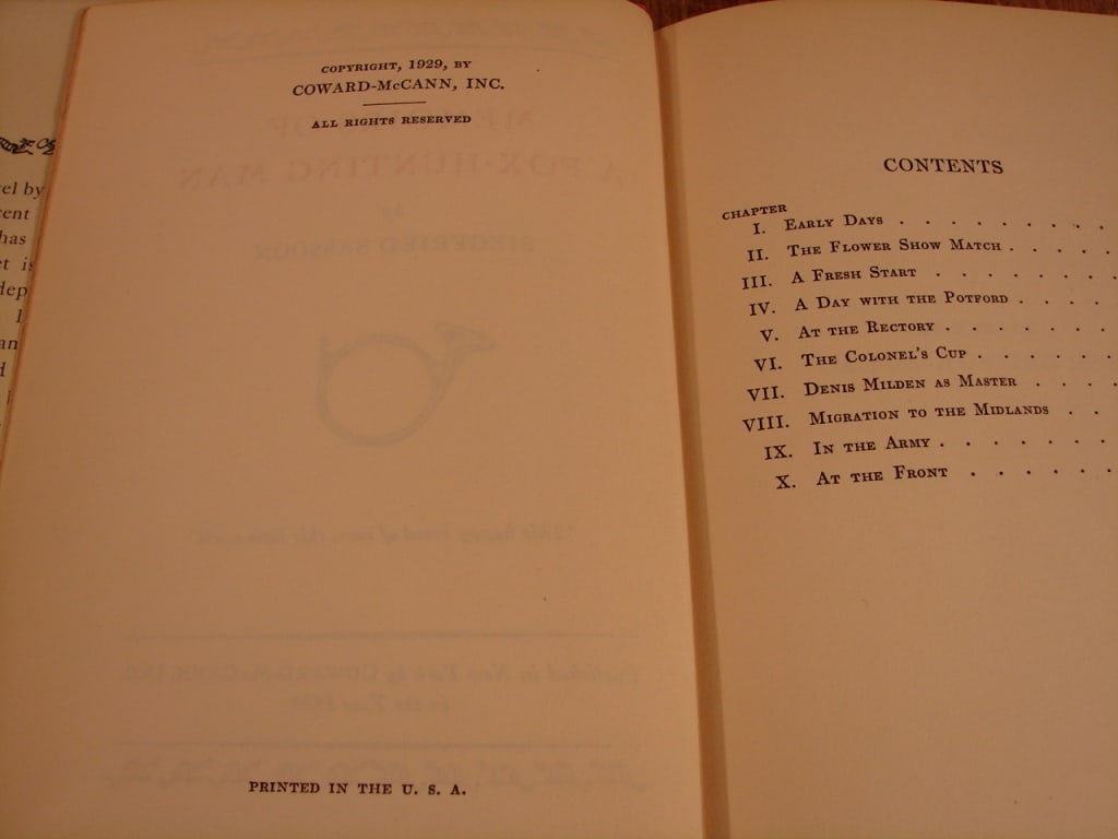 Lot of three first edition Siegfried Sassoon books - 4