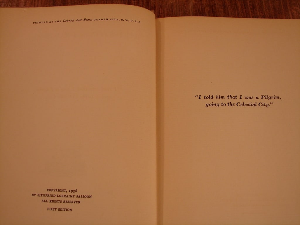 Lot of three first edition Siegfried Sassoon books - 7