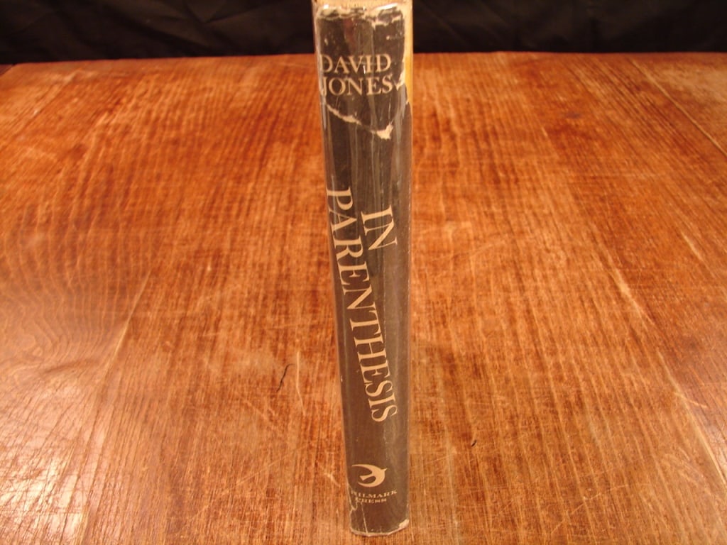 In Parenthesis By David Jones: In Parenthesis By David Jones. Later Chillmark Press New York printing. by David Jones, a poet, painter, and WWI veteran, that blends prose and poetry to recount his experiences as an infantryman on