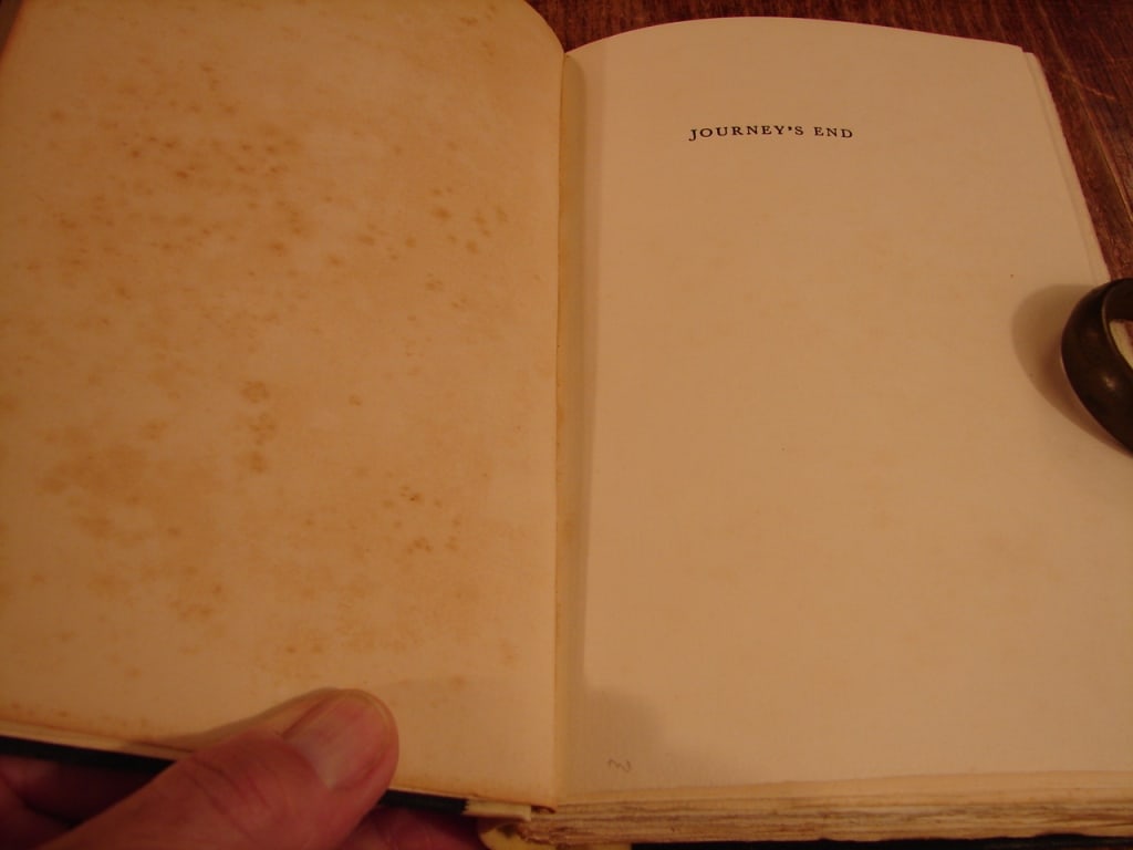 Signed copy "A Journeys End" by R.C Sherriff - 3