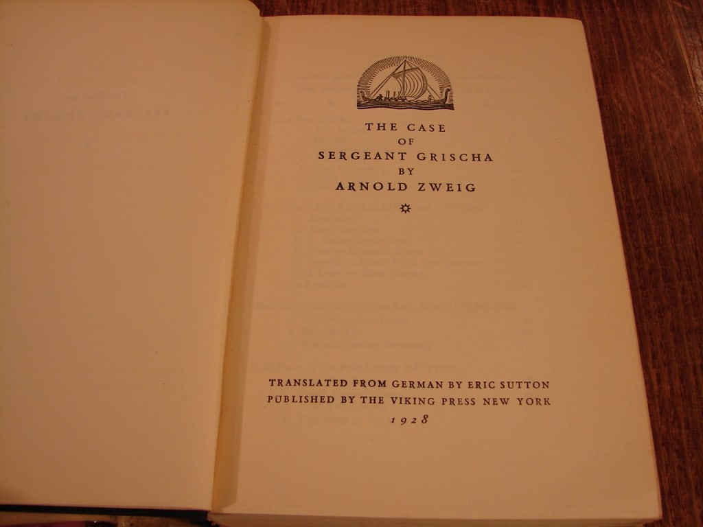 The Case of Sergeant Grischa by Arnold Zwieg - 4