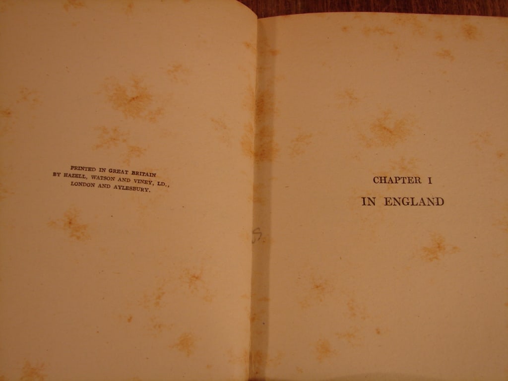Blind Alley by W.L. George. London 1919 1st print - 7