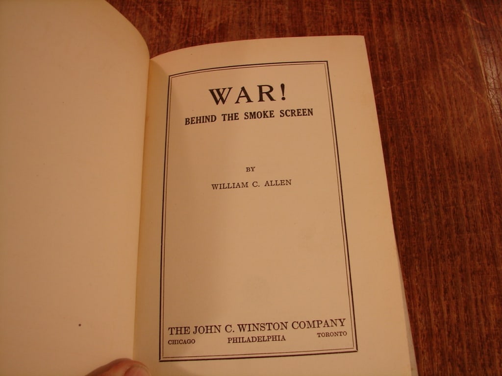 War! Behind the Smoke Screen by William Allen - 4