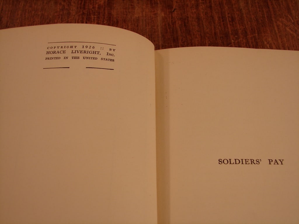 Soldier's Pay by William Faulkner - 3