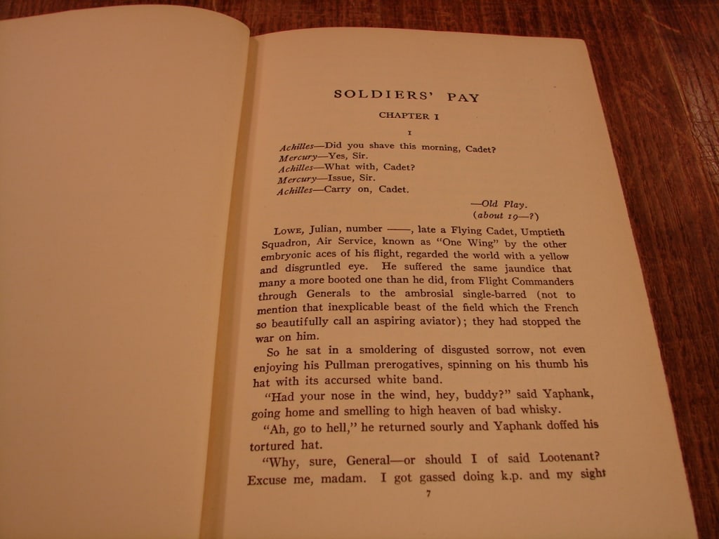 Soldier's Pay by William Faulkner - 4