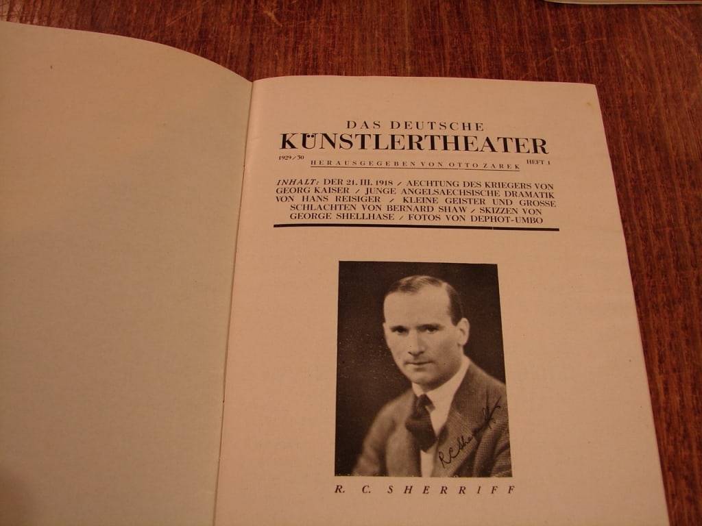 Lot of 2 programs for Journey's End by RC Sherriff - 3