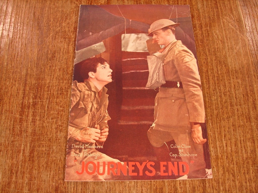 Lot of 2 programs for Journey's End by RC Sherriff - 8