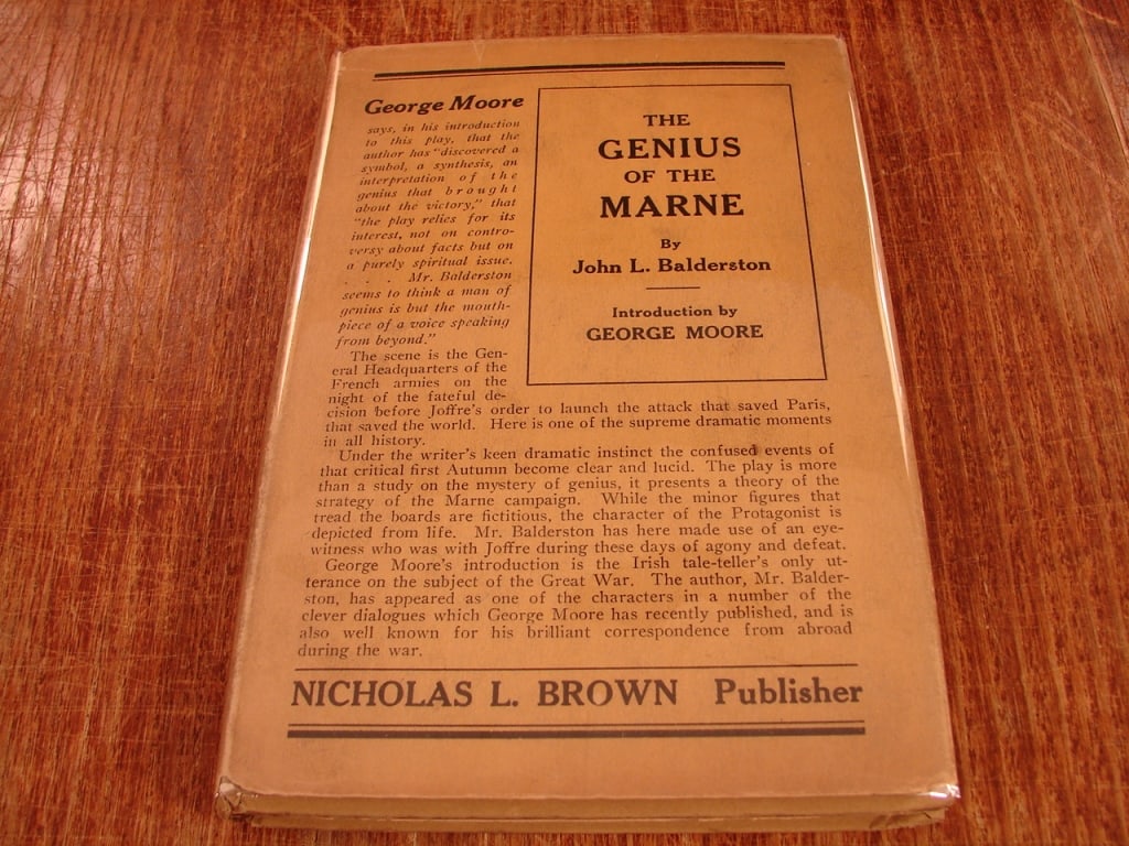 Genius of The Marne - A play by John Balderson - 2