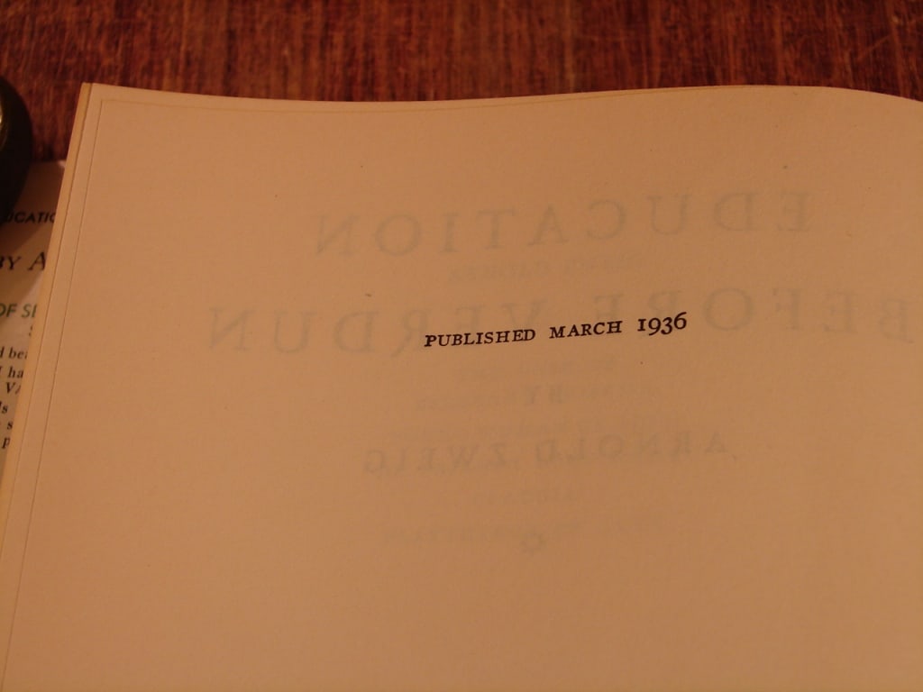 Education Before Verdun by Arnold Zweig - 5