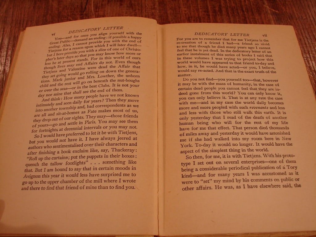 The Last Post by Ford Madox Ford. 1928 - 6