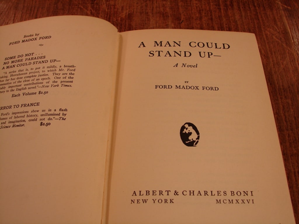 A Man Could Stand Up by Ford Madox Ford - 4