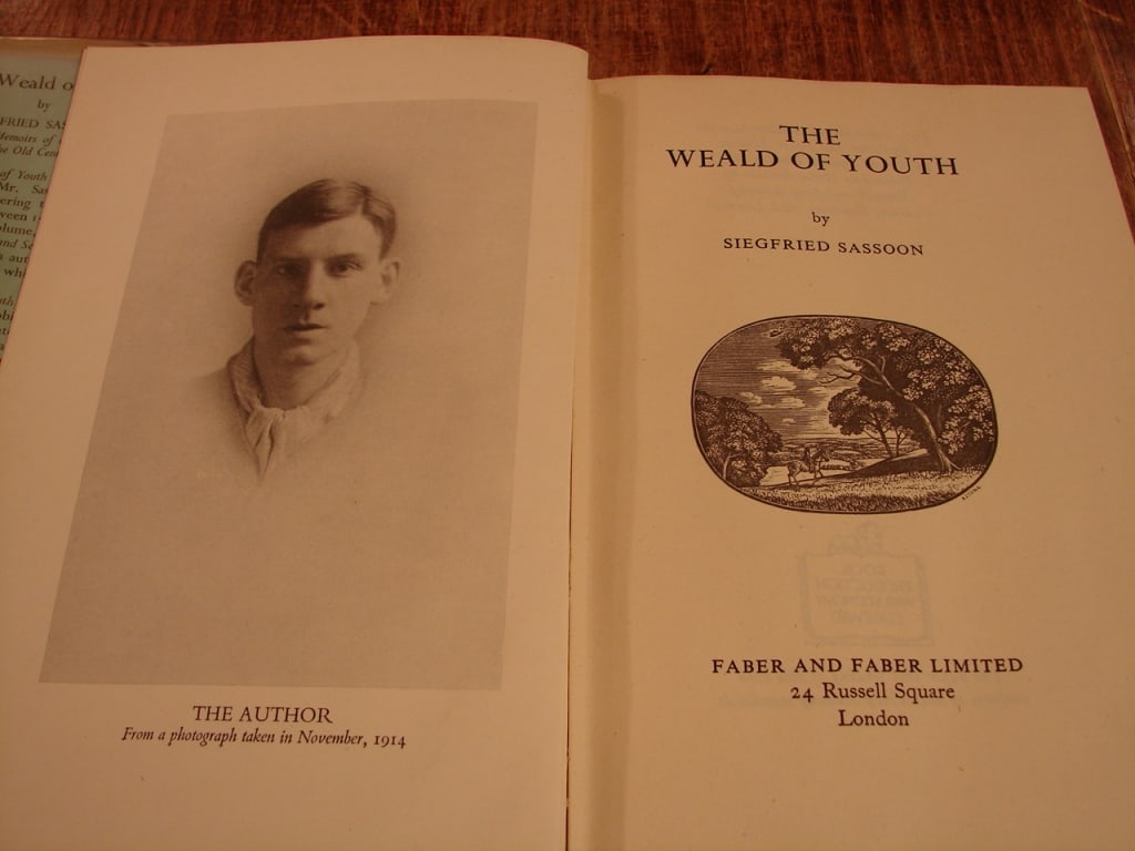 Lot of two Siegfried Sassoon books. - 10