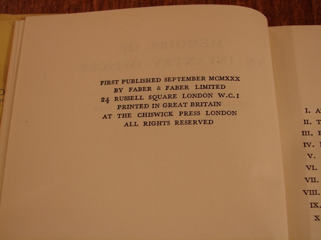Lot of two Siegfried Sassoon books. - 5