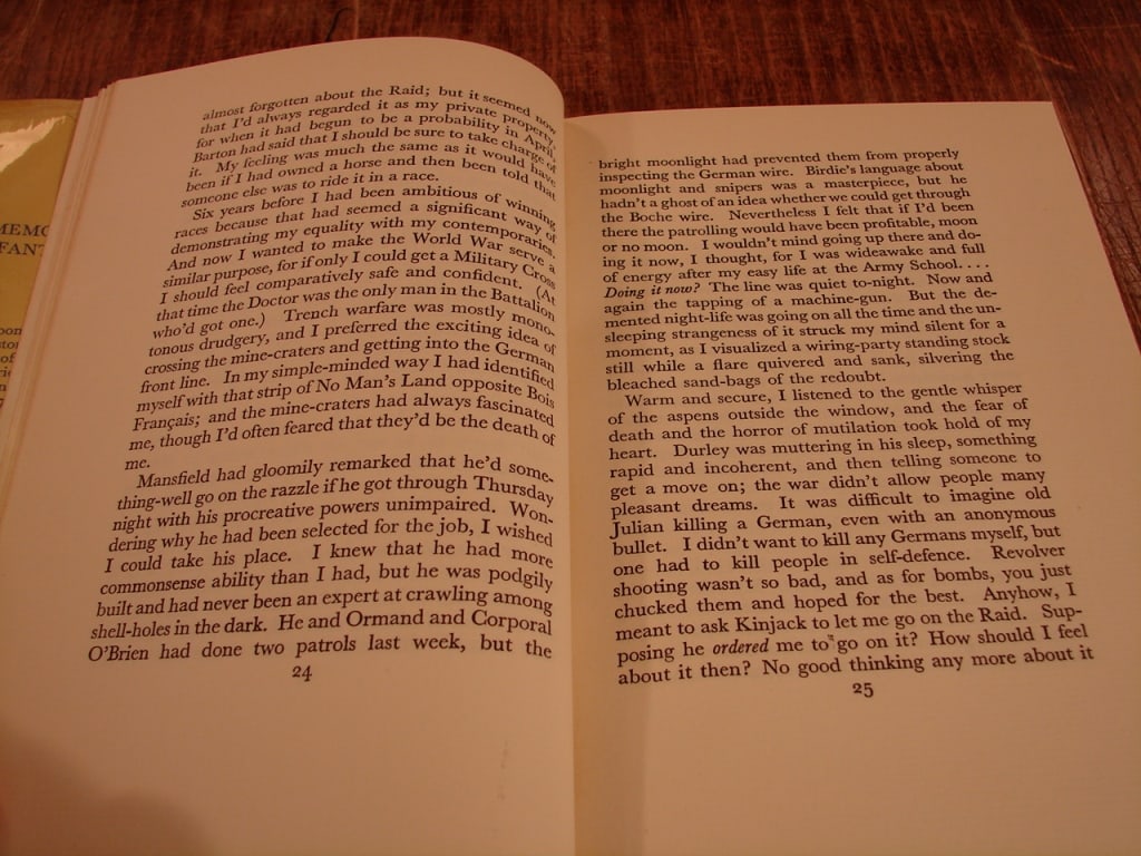 Lot of two Siegfried Sassoon books. - 6