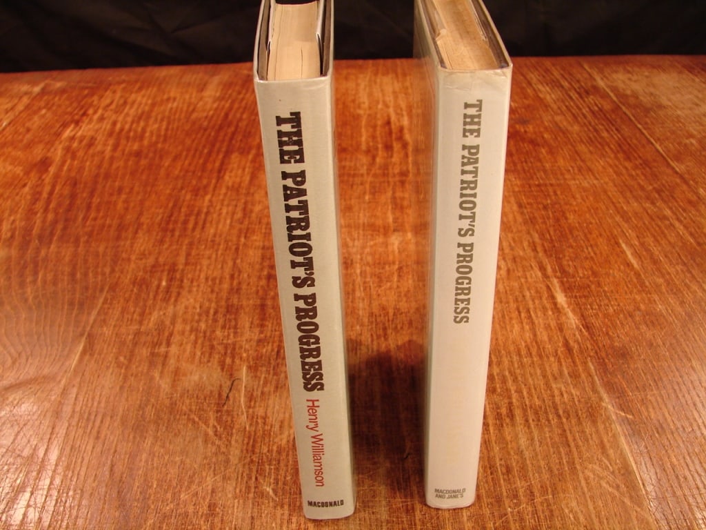 Lot of 2 The Patriots Progress by Henry Williamson (1 of 6)