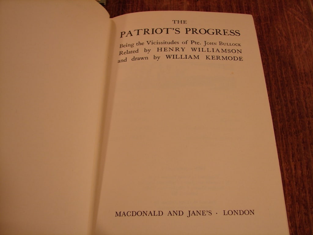 Lot of 2 The Patriots Progress by Henry Williamson - 5