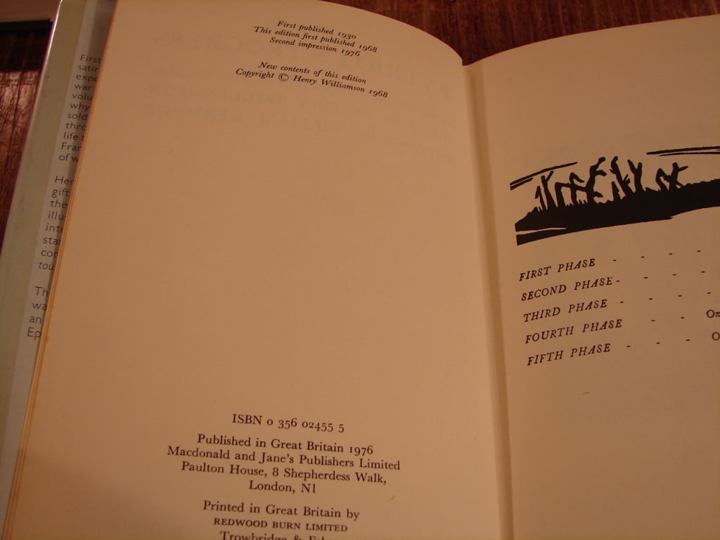 Lot of 2 The Patriots Progress by Henry Williamson - 6