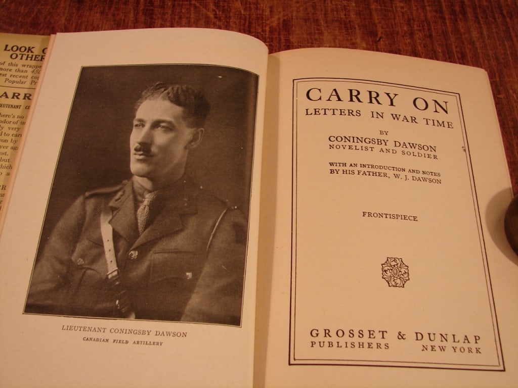 Carry On. Letters in Wartime by Coningsby Dawson - 3