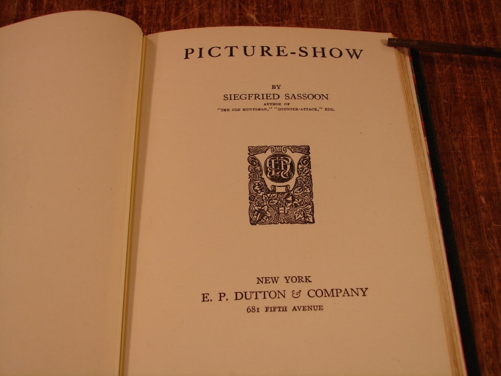 Picture Show by Siegfried Sassoon. - 4