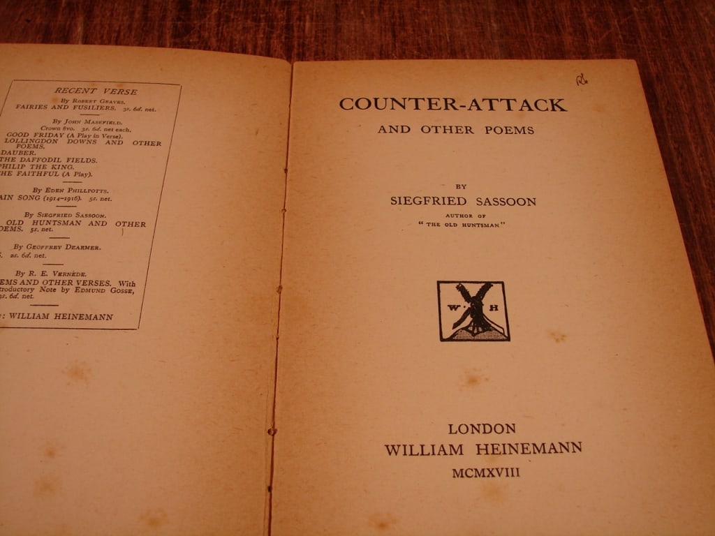 Counter Attack and Other Poems Siegfried Sassoon - 4