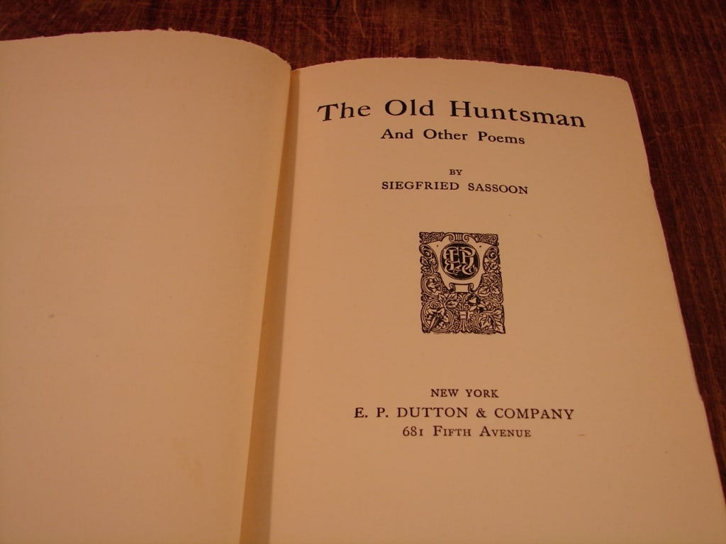 The Old Huntsman by Siegfried Sassoon - 4