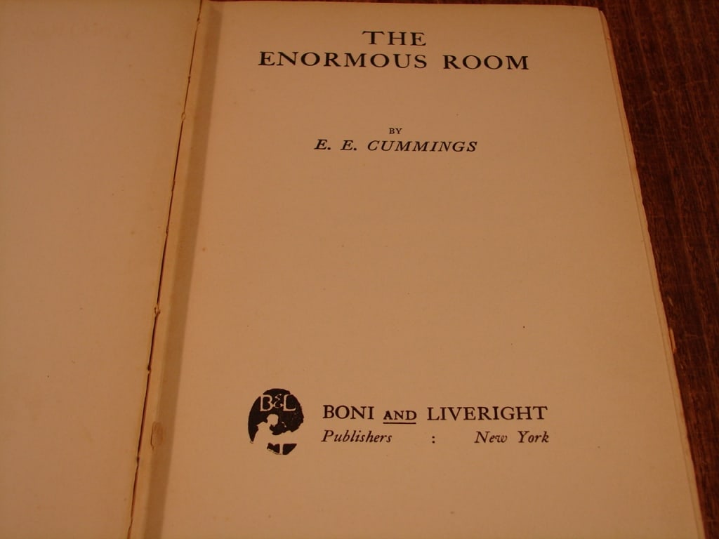 The Enormous Room by E.E. Cummings. First Edition - 3