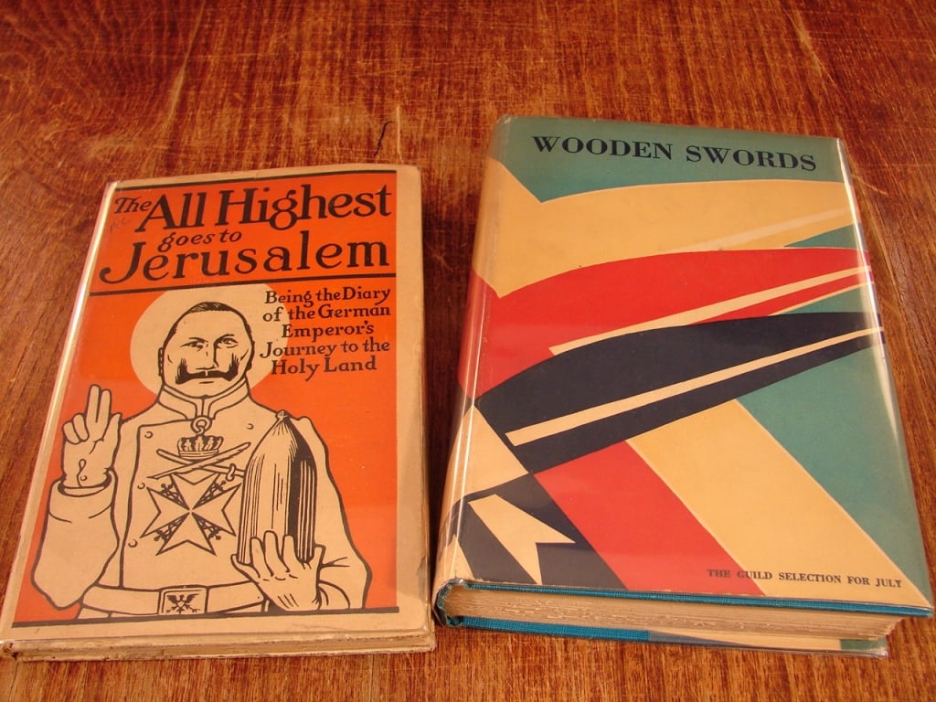 Lot of 2 World War One novels - 2