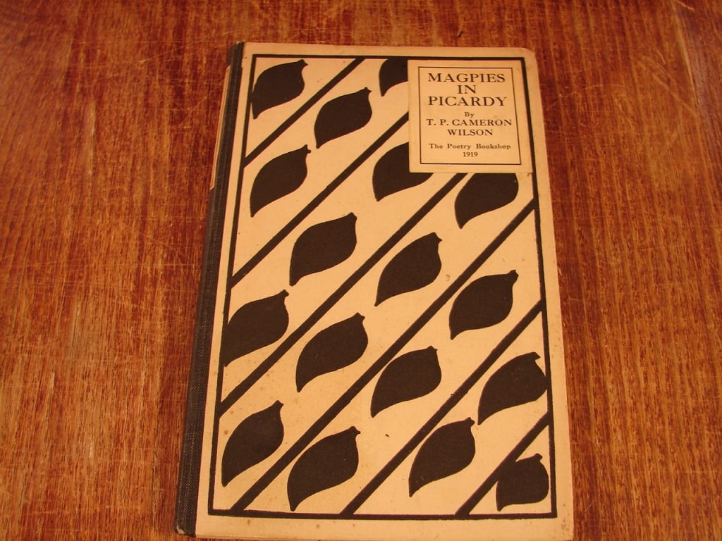 Lot of 3 desirable WWI Poetry books. - 12