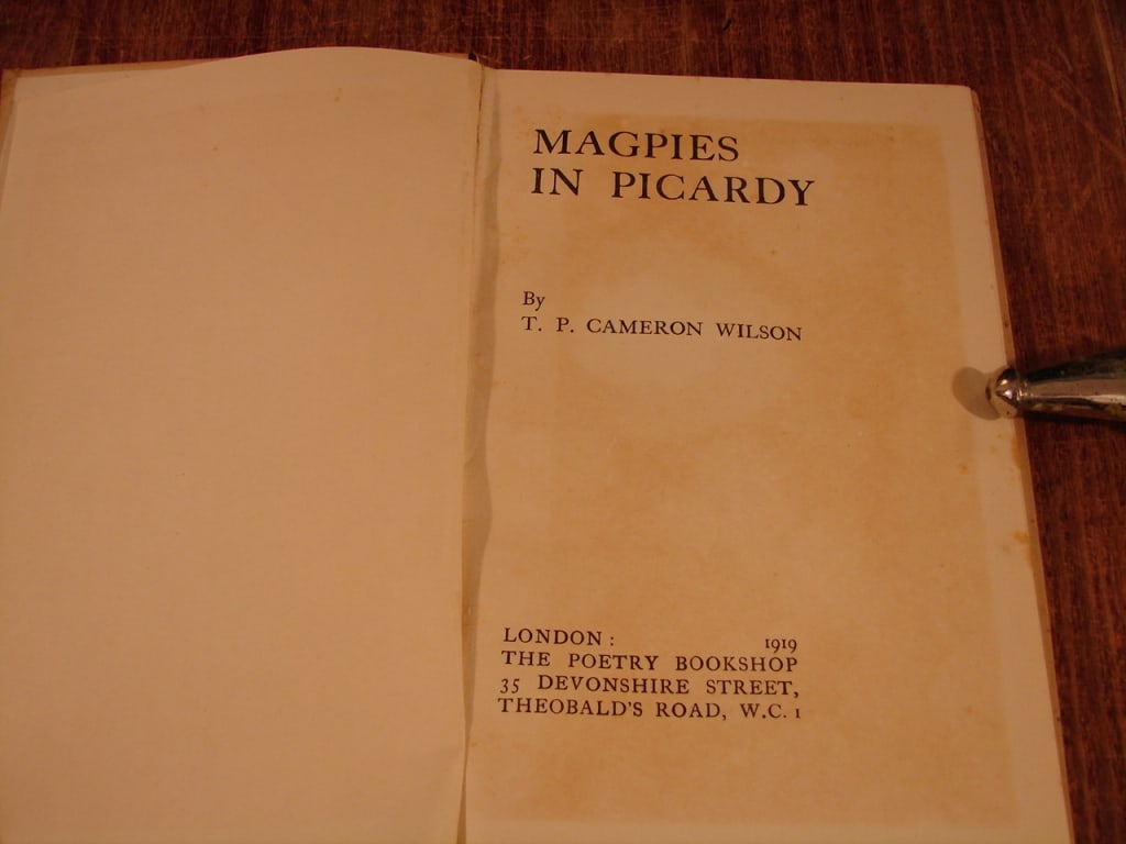 Lot of 3 desirable WWI Poetry books. - 13