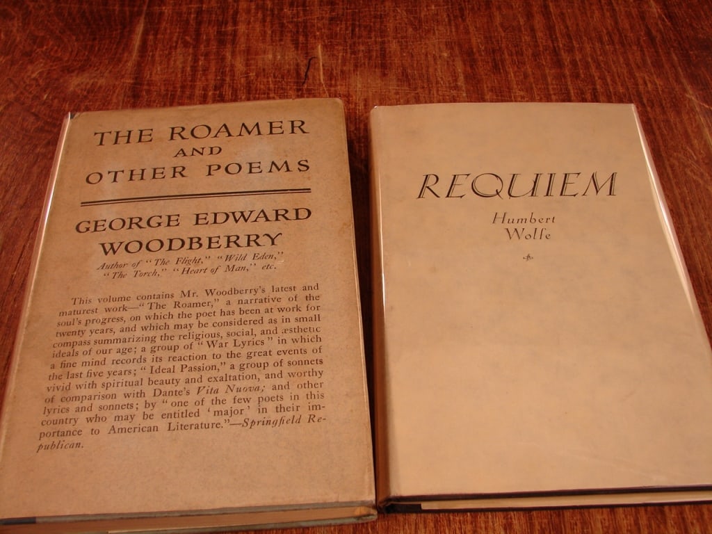 Lot of 2 WWI first edition Books of Poetry - 2