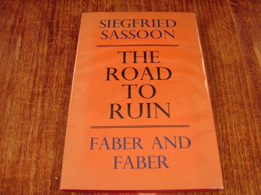 Lot of 3 Siegfried Sassoon books of poetry. - 3