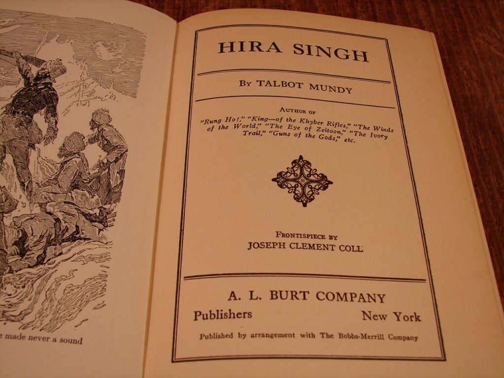 Hira Singh by Talbot Mundy. 1918 - 4