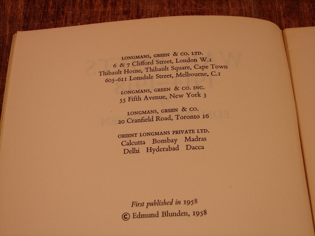 Lot of 3 Edmund Blunden novels - 11