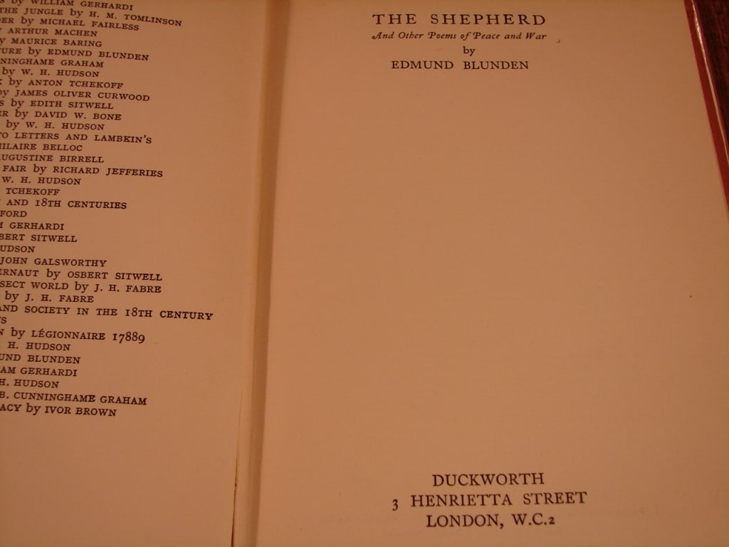 Lot of 3 Edmund Blunden novels - 4