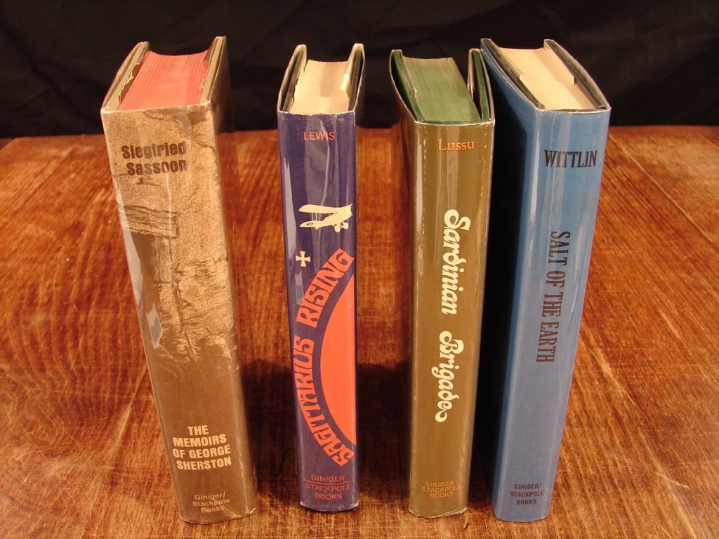 Lot of 4 World War I books. (1 of 20)