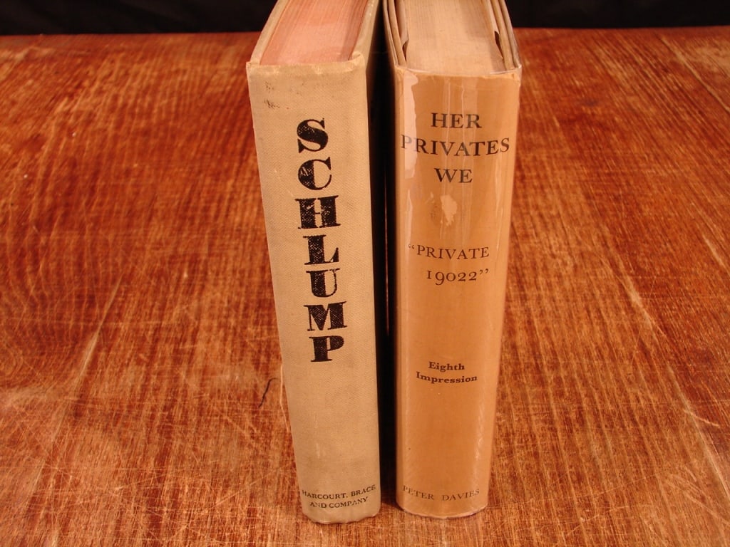 Lot of 2 World One novels - 2