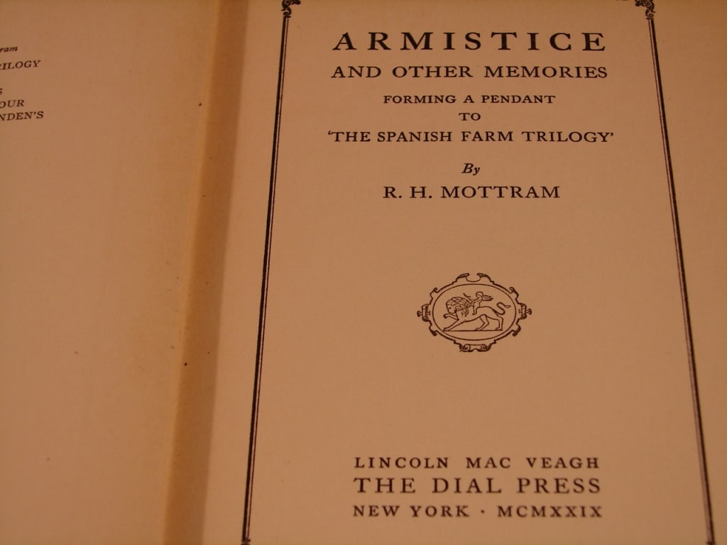 Lot of 2 R.H Mottram novels. - 4