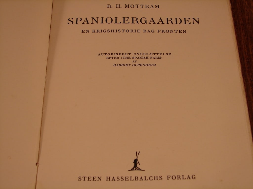 Lot of two World War I novels in German & Danish - 5