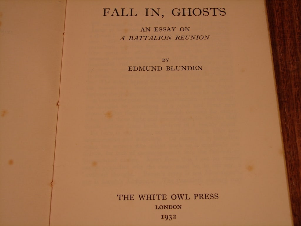Lot of 2 World War One. A play and poems - 7