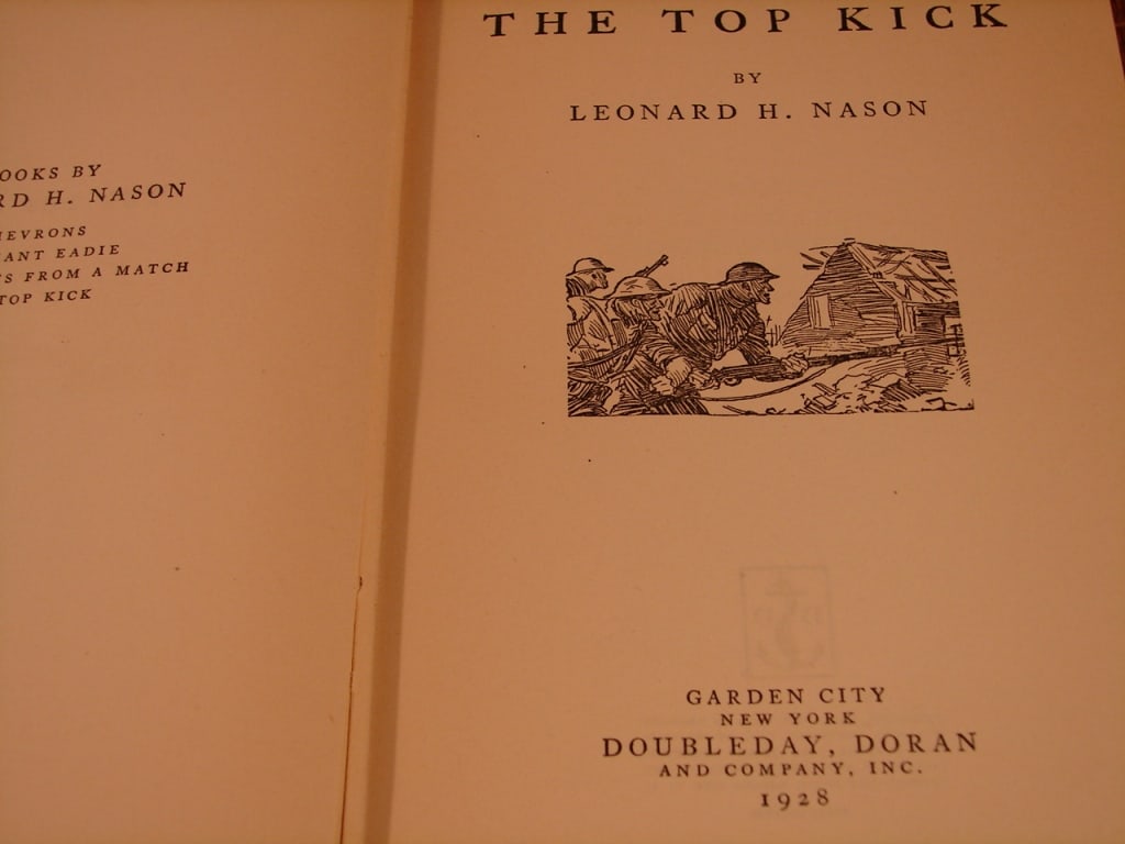 Lot of 3 Leonard Nason World War I novels. - 3