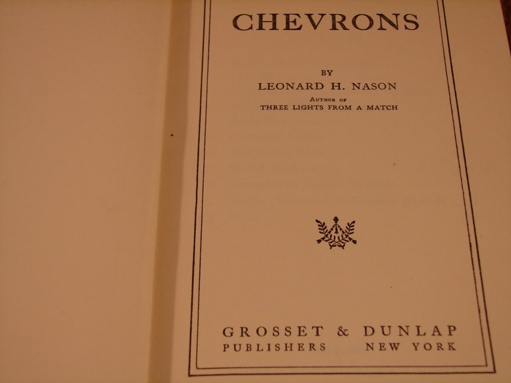 Lot of 3 Leonard Nason World War I novels. - 8