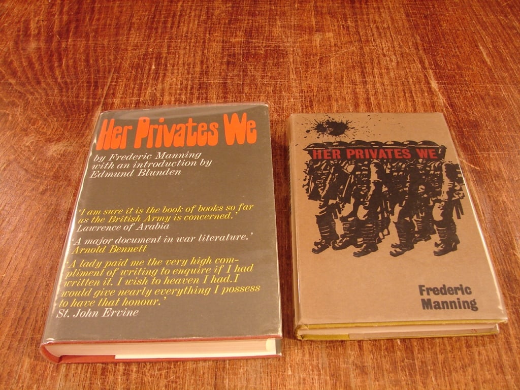 Lot of 2 copies of Her Privates We by F. Manning - 2
