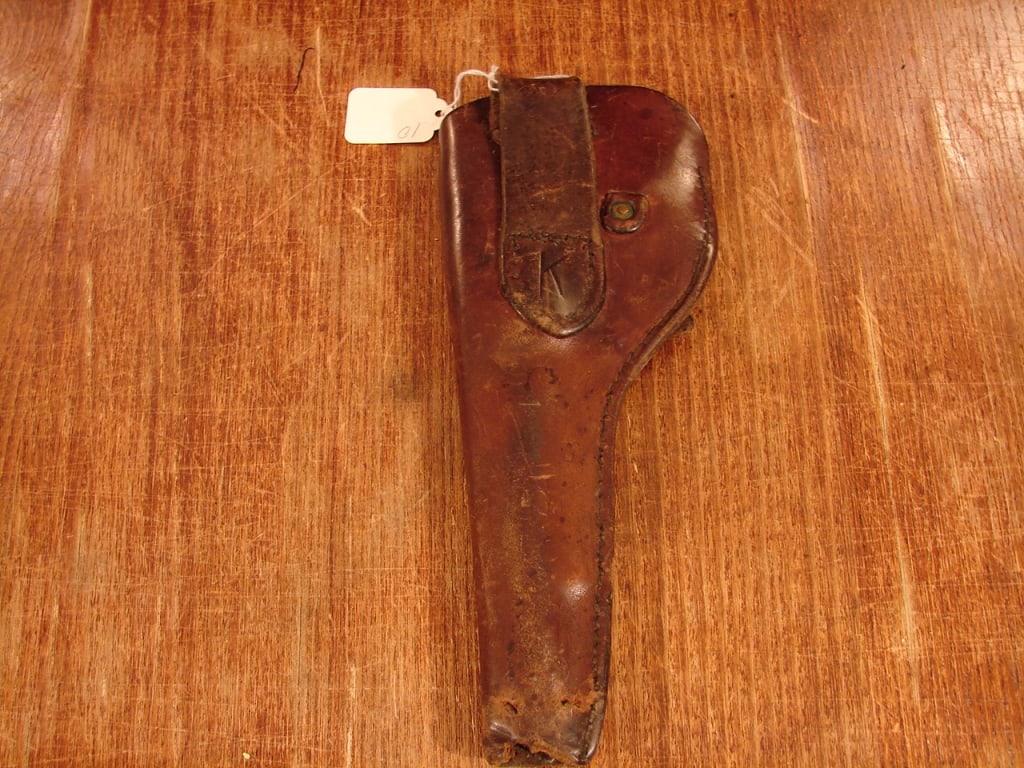 Leather snap holster for .38 DA - 3