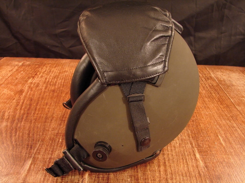 Un-issued Helicopter pilot or flight helmet - 2