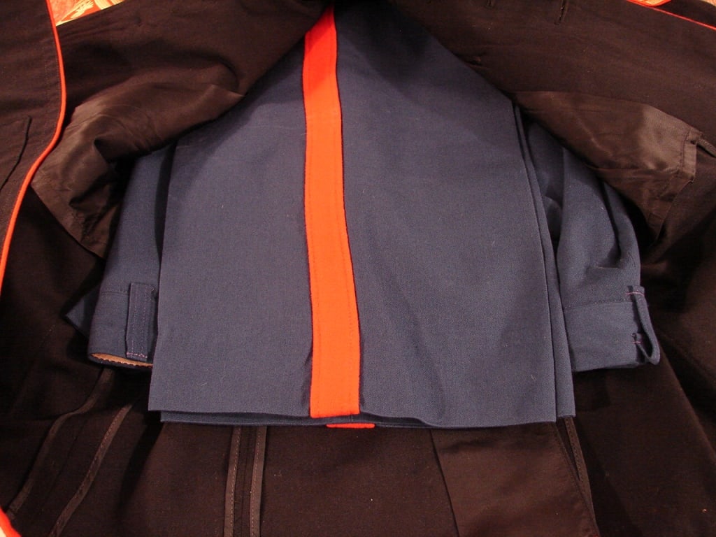 US Marines Officers Dress Blues with pants. - 6