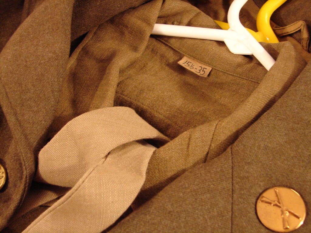 Historic US Army WWII green khaki complete uniform - 10