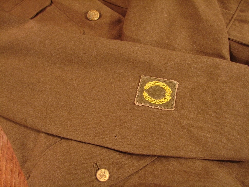 Historic US Army WWII green khaki complete uniform - 5